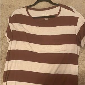 AE striped top